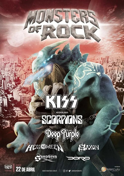 Monsters of Rock Brazil Logo