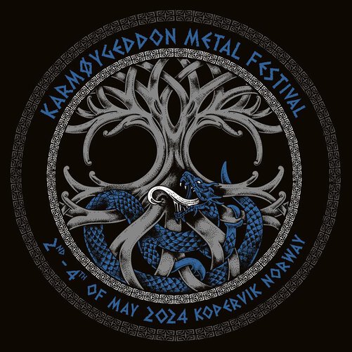 Karmøygeddon Metal Festival logo